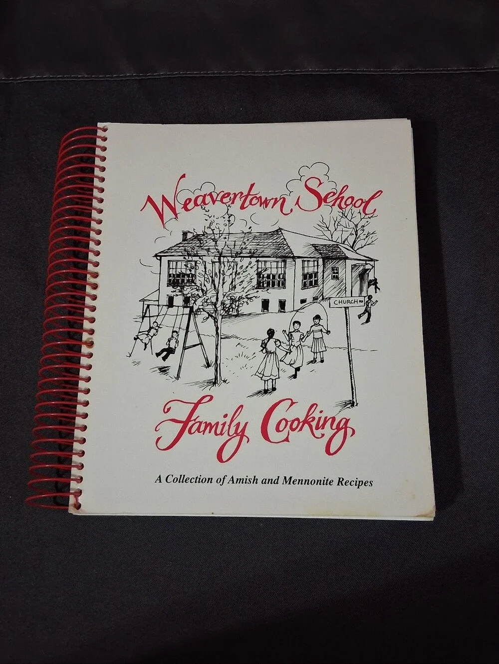 Vintage 1995 Weavertown School Family Cooking Amish Mennonite Community Cookbook